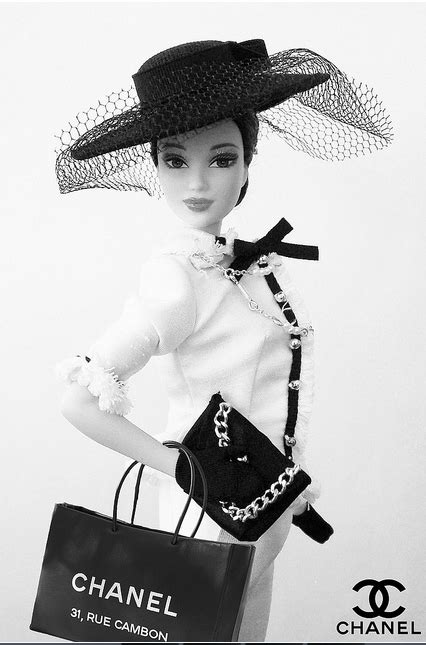 barbie chanel dress|vintage Chanel Barbie.